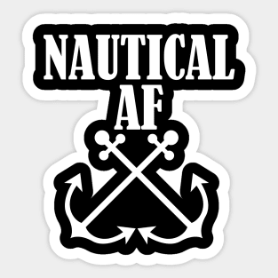 Nautical Boat Anchor Sticker